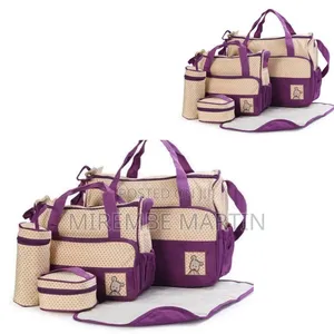 5 in 1 Mom Baby Diaper Bag