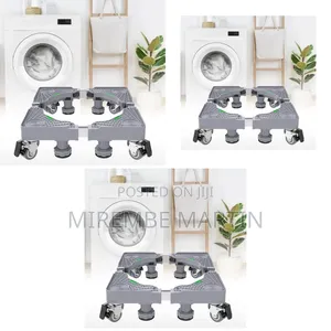 Portable Movable Washing Machine Base Stand