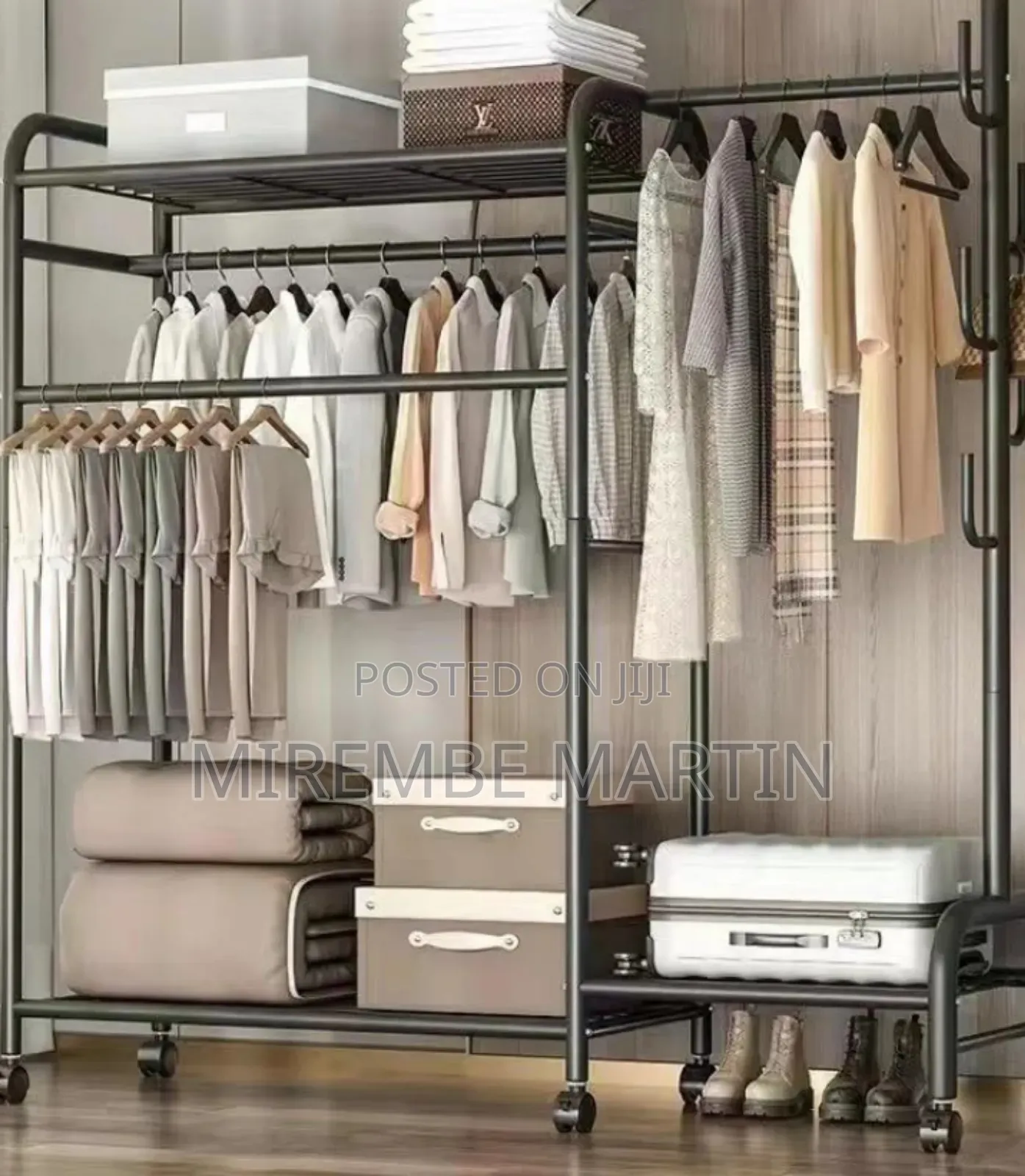 Metal Clothes Storage Rack