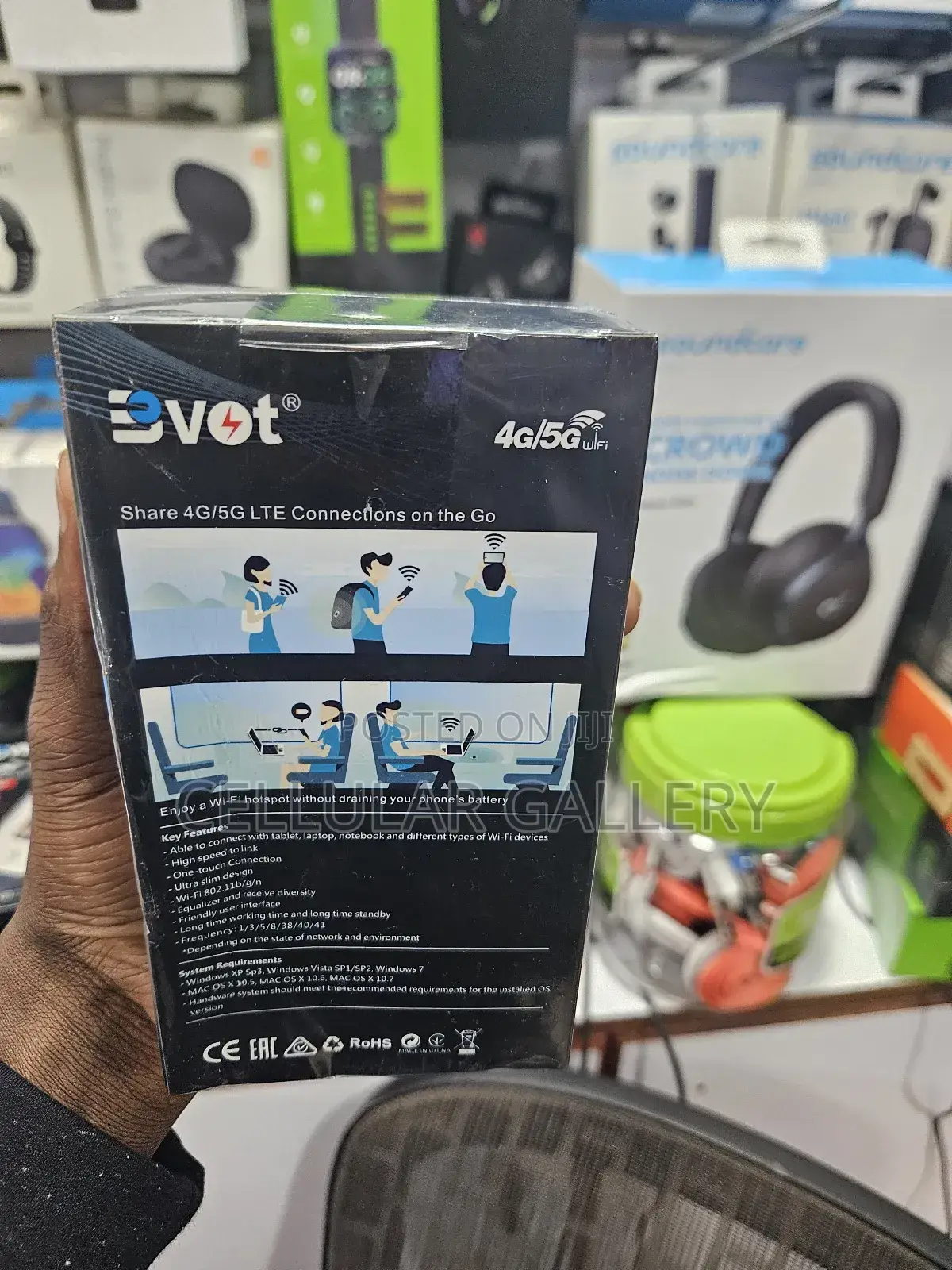 Bvot M92 Mobile Wifi With Display Open to All Networks