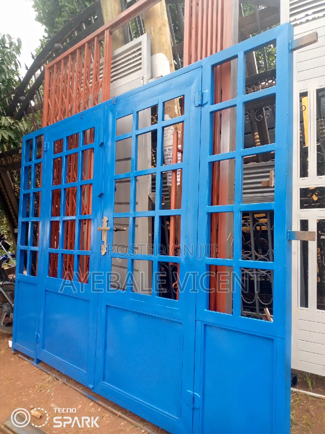 Opening Main Doors for Main House