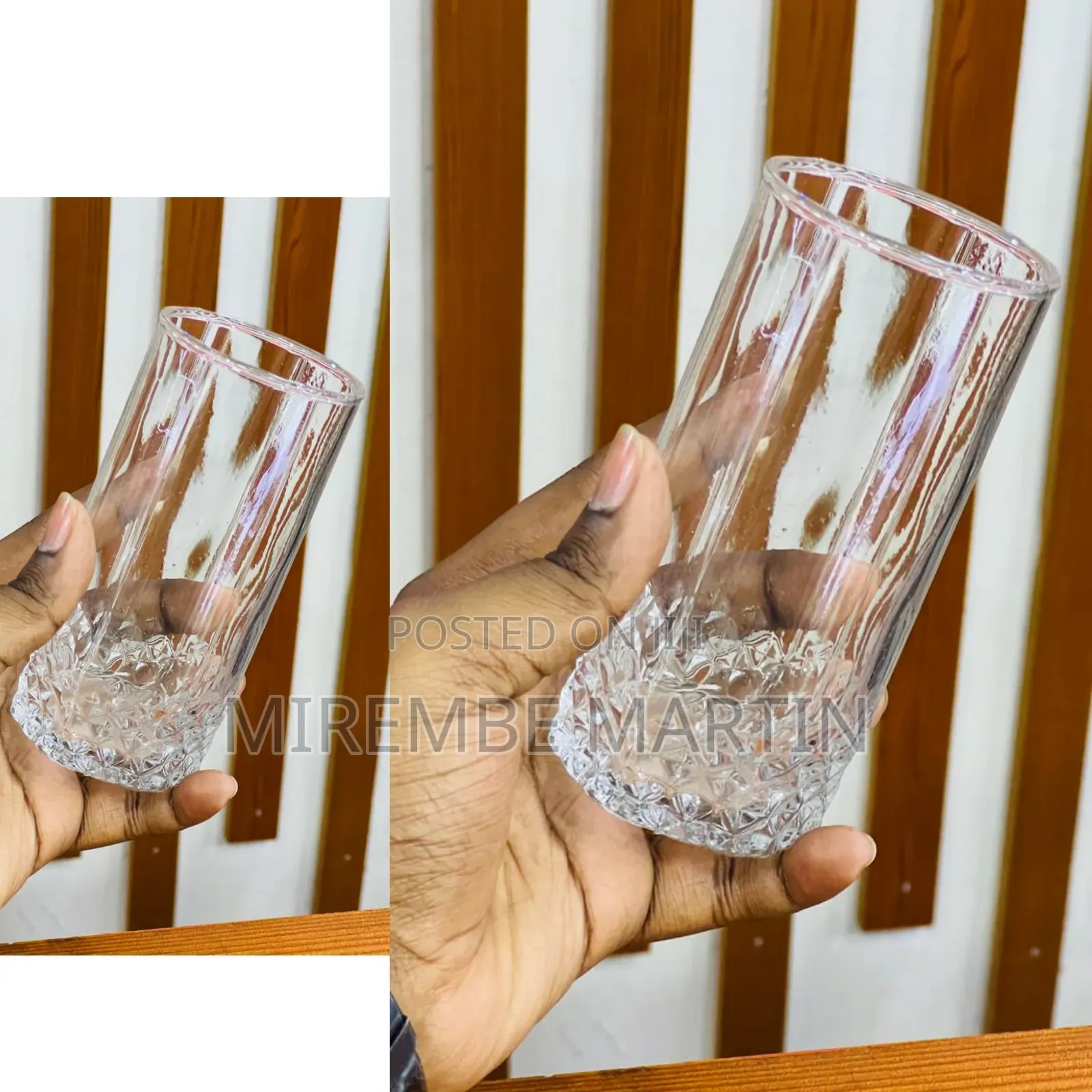 High Water Drinking Glass
