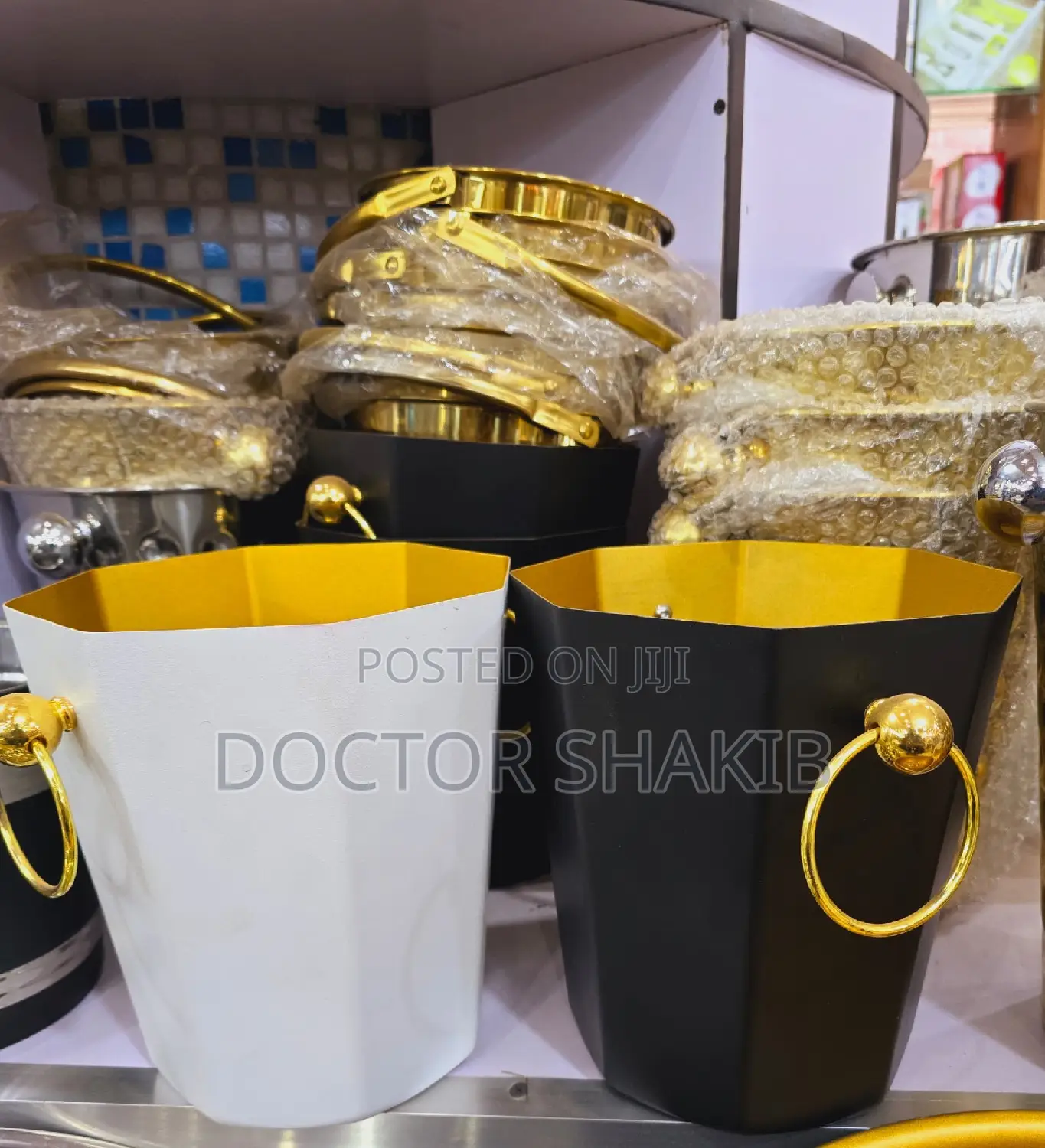 New Luxury Champagne Bucket Set
