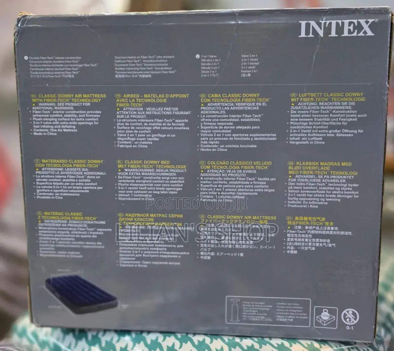 Intex 3 by 6 Air Mattress