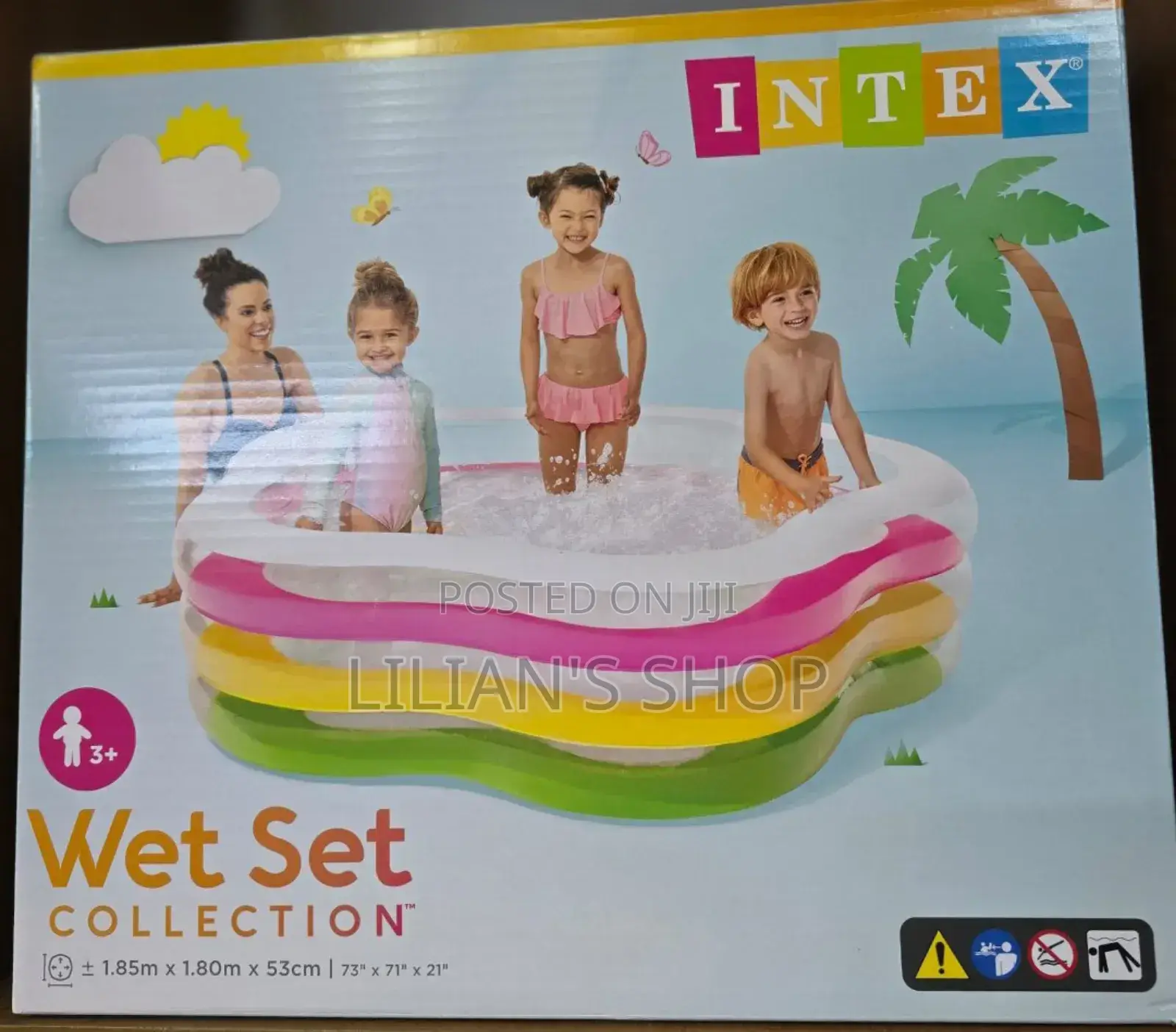 Intex Wet Set Kids Inflatable Swimming Pool