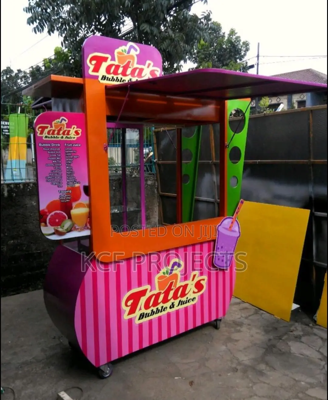 Kiosk , Mobile Kiosk Cart , Containers