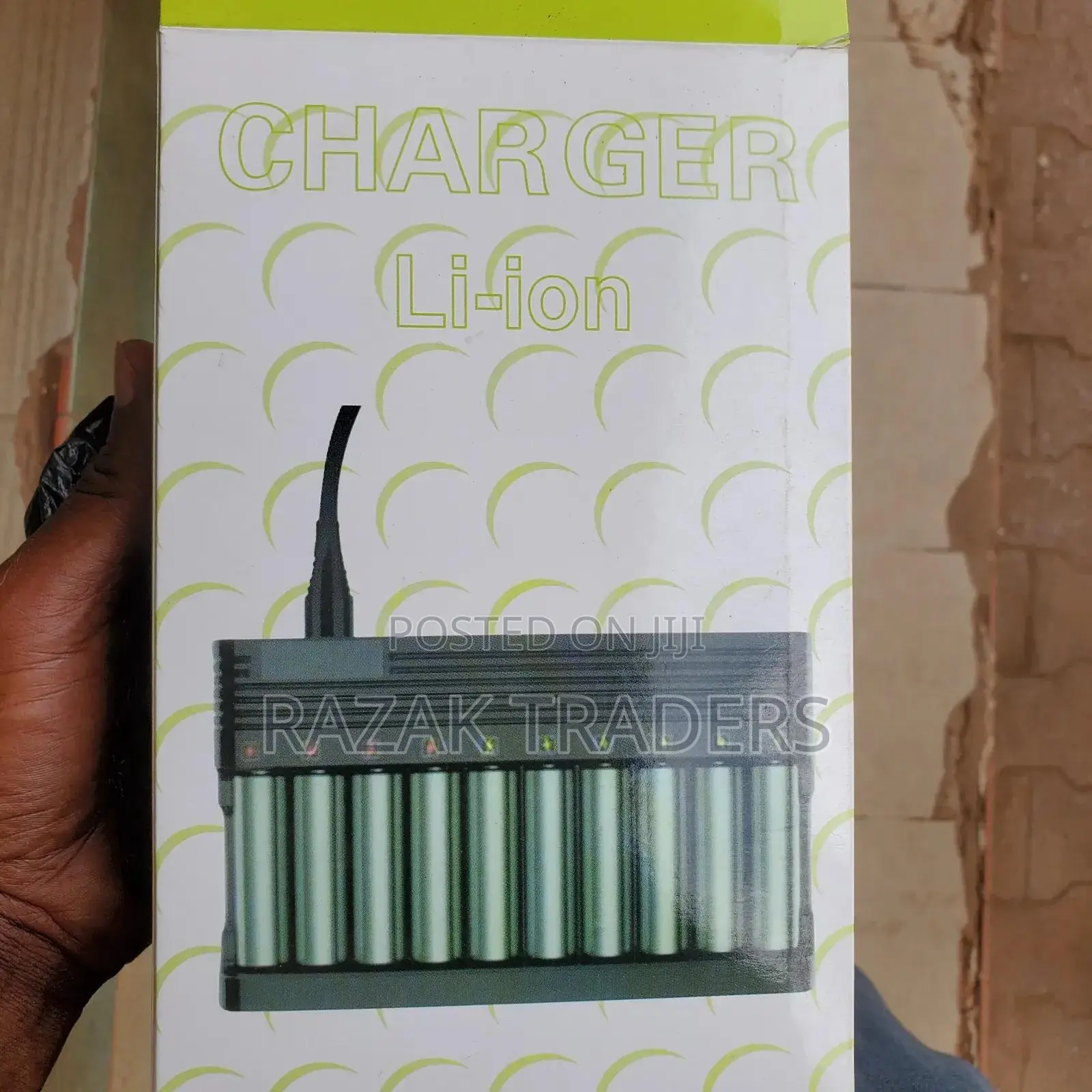 Lithium Ion Battery Charger 10-Slot for 3.7V 18650 Multi