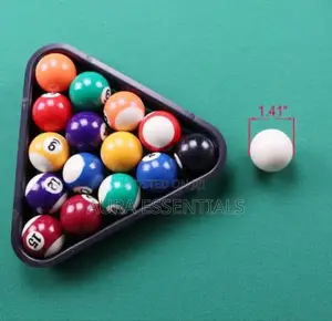 Mini Pool Table Billiard Balls Set