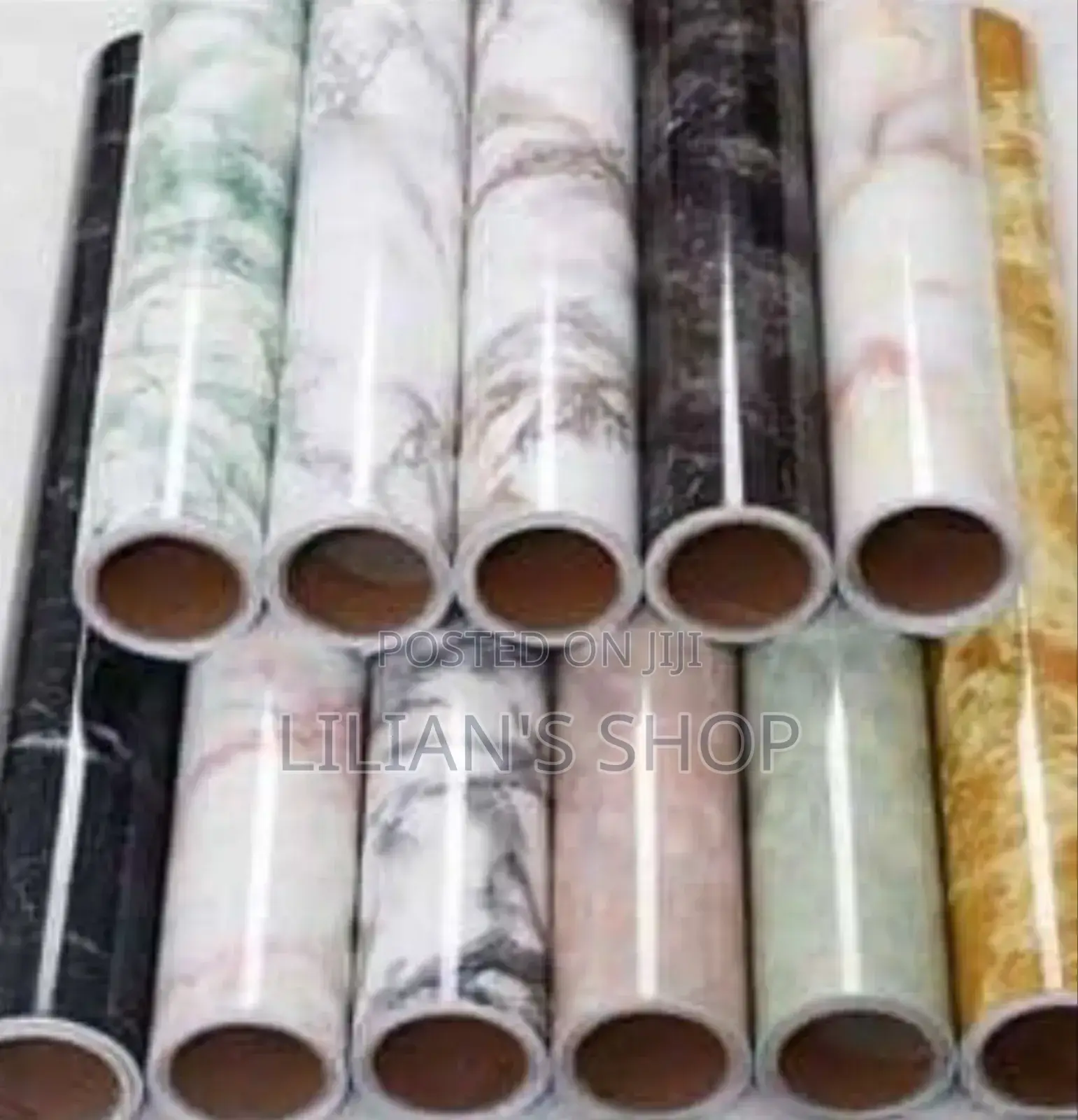 Self Adhesive Marble Kitchen Wallpaper Cabinet 5 by 45cm