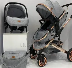 Luxury 3 in 1 Baby Stroller Set Carriage for New Born