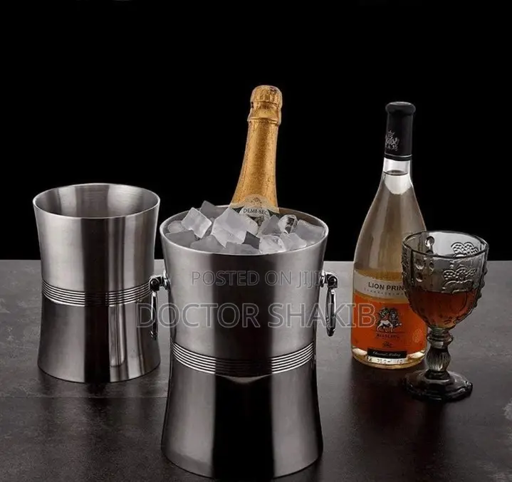 Crown Quality Stainless Steel Wine Bucket