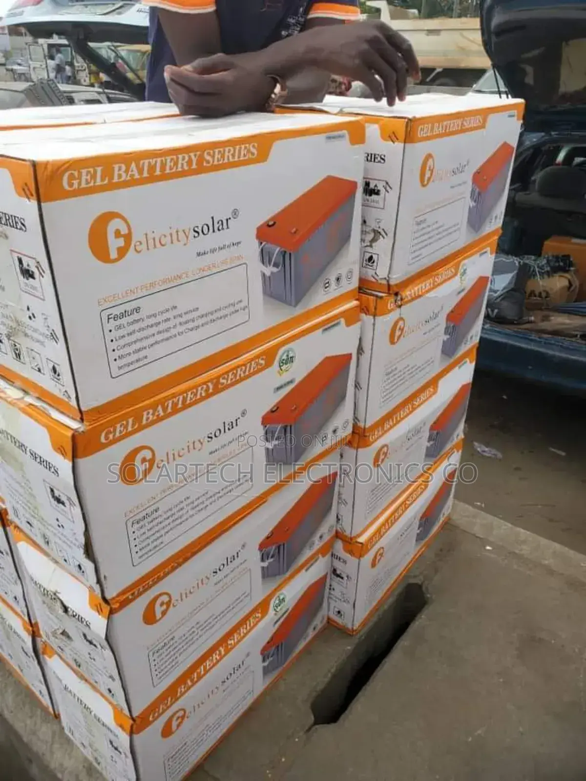 200ah Felicity GEL Batteries CLR
