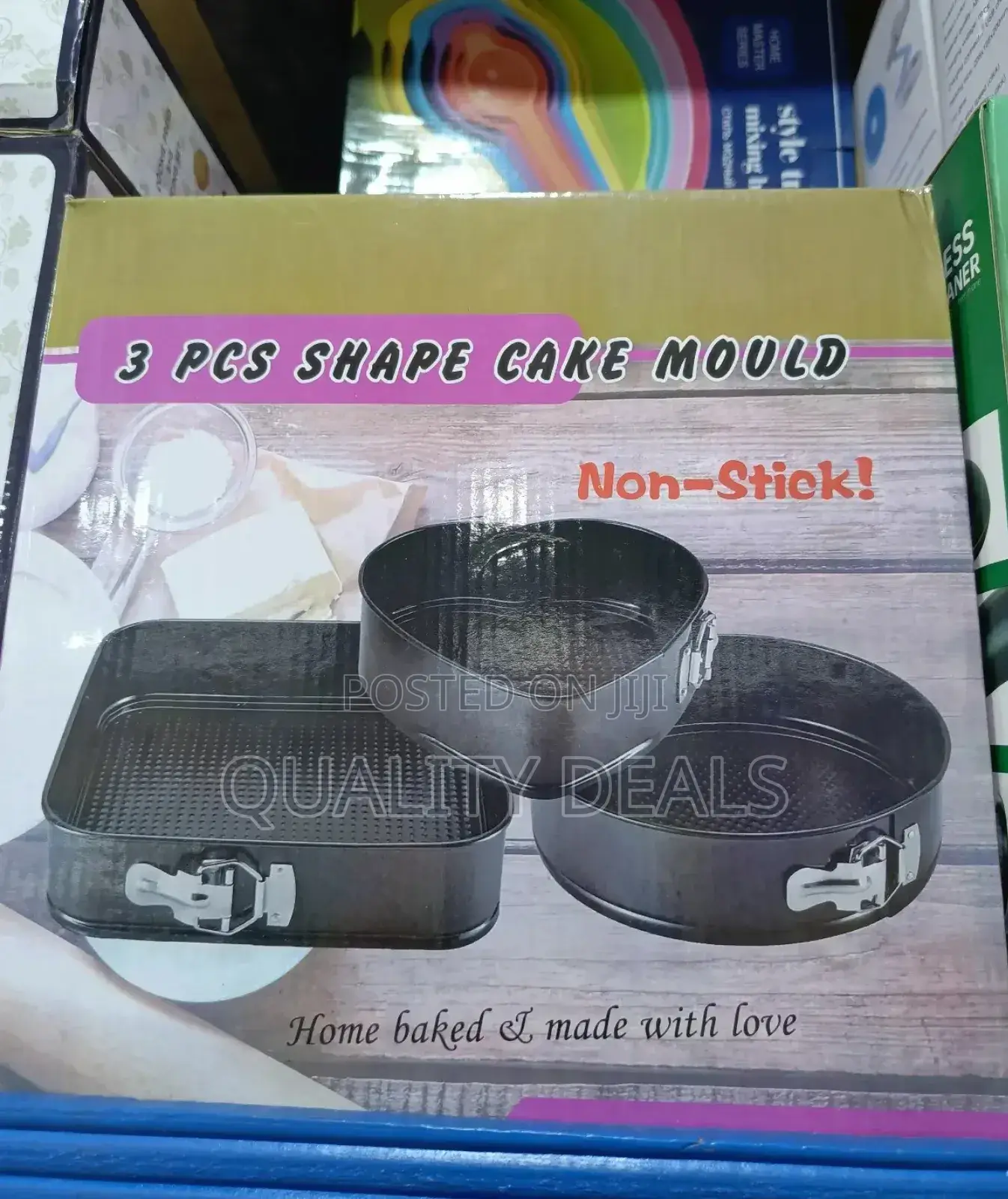 3pcs Shape Cake Baking Mold