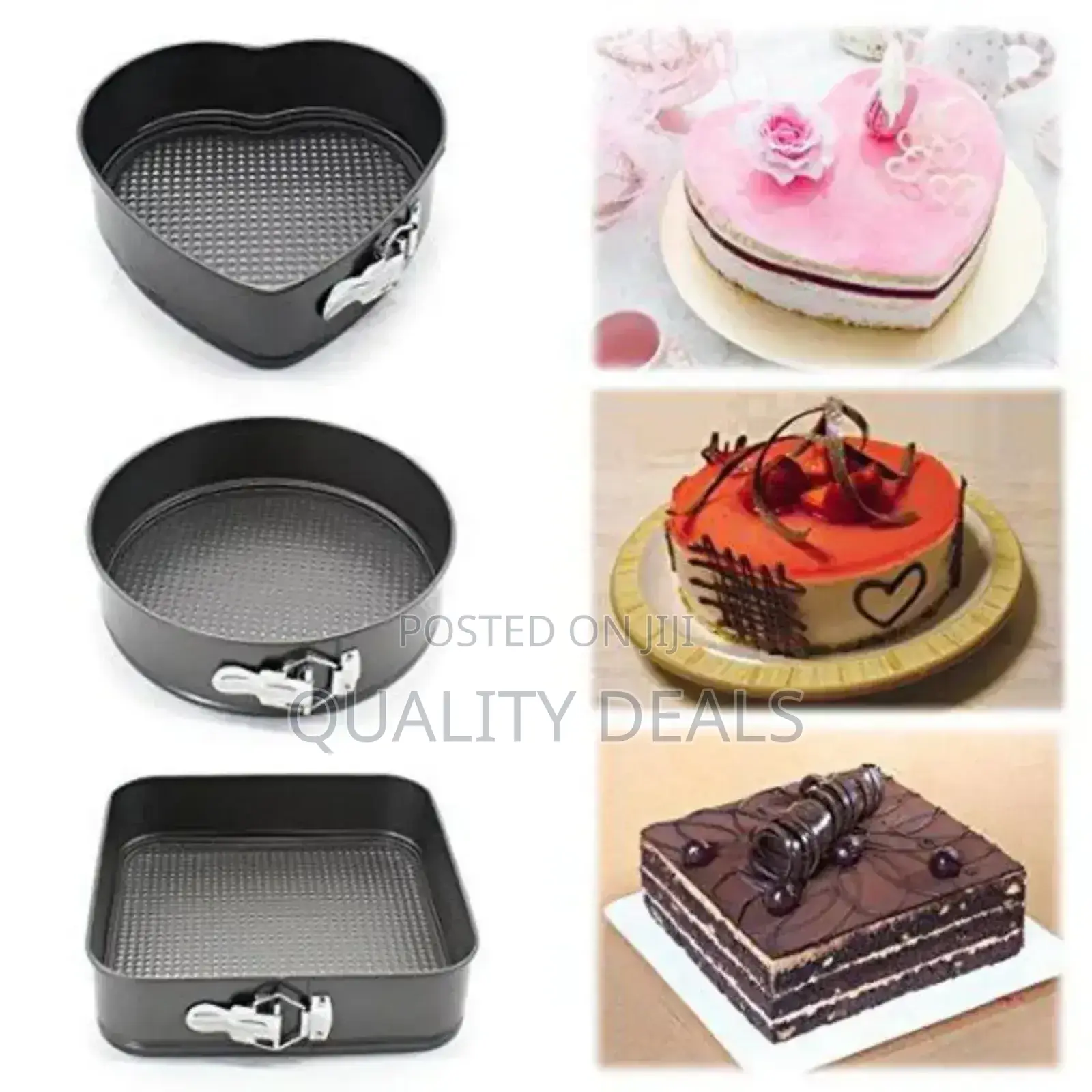 3pcs Nonstick Bakeware Mold Set