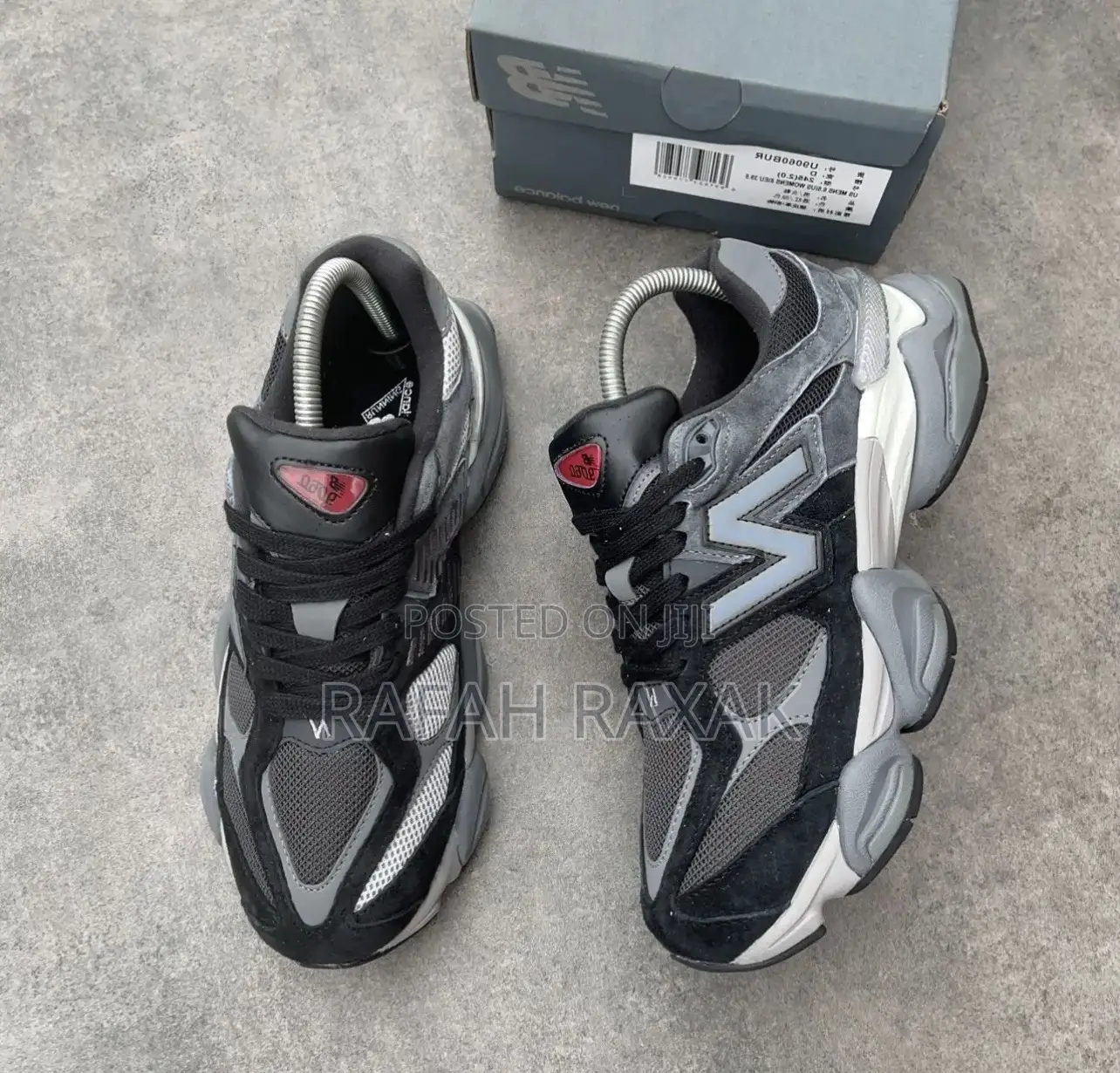 Original New Balance 9060 Castlerock Grey Sneaker