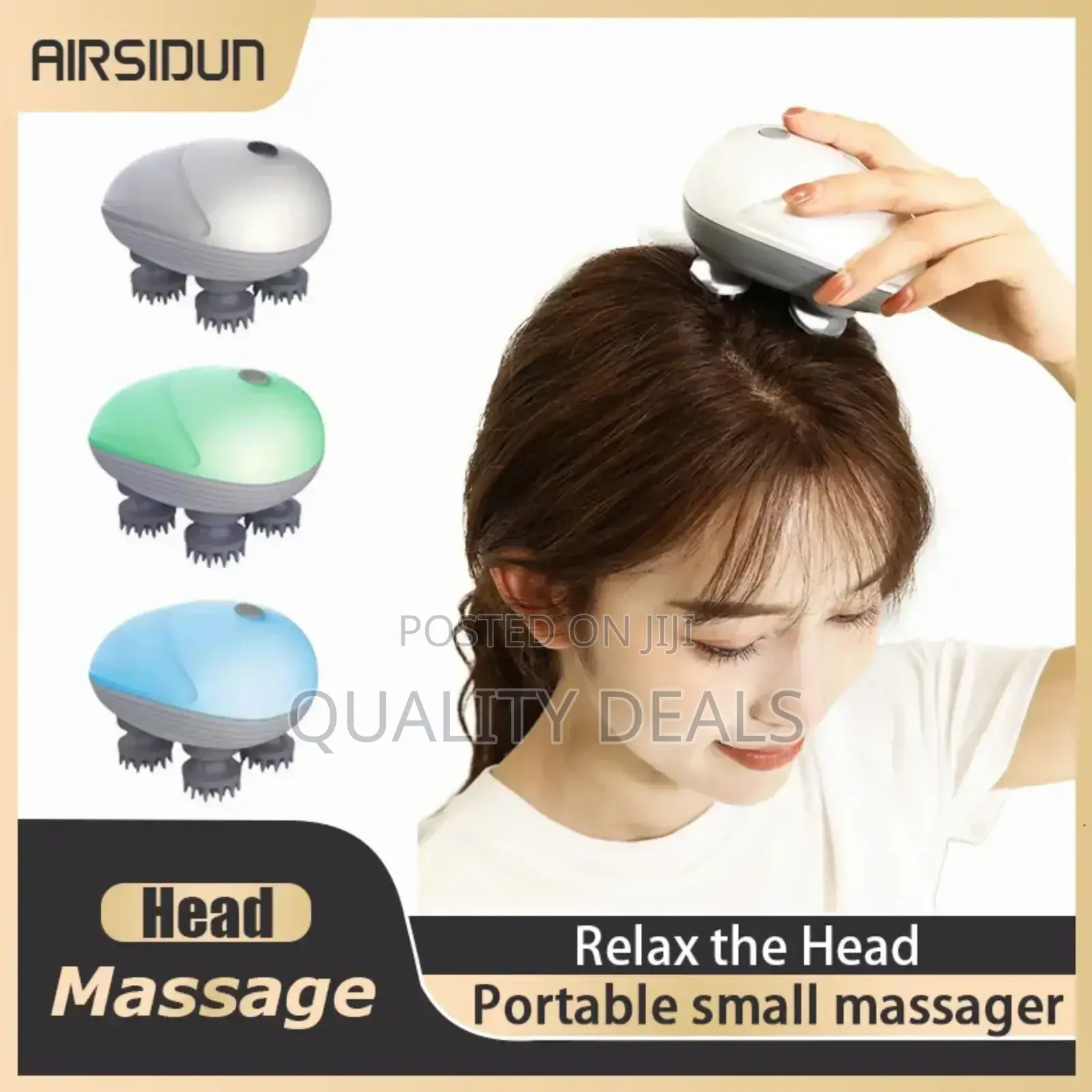 Electric Scalp Head Massager
