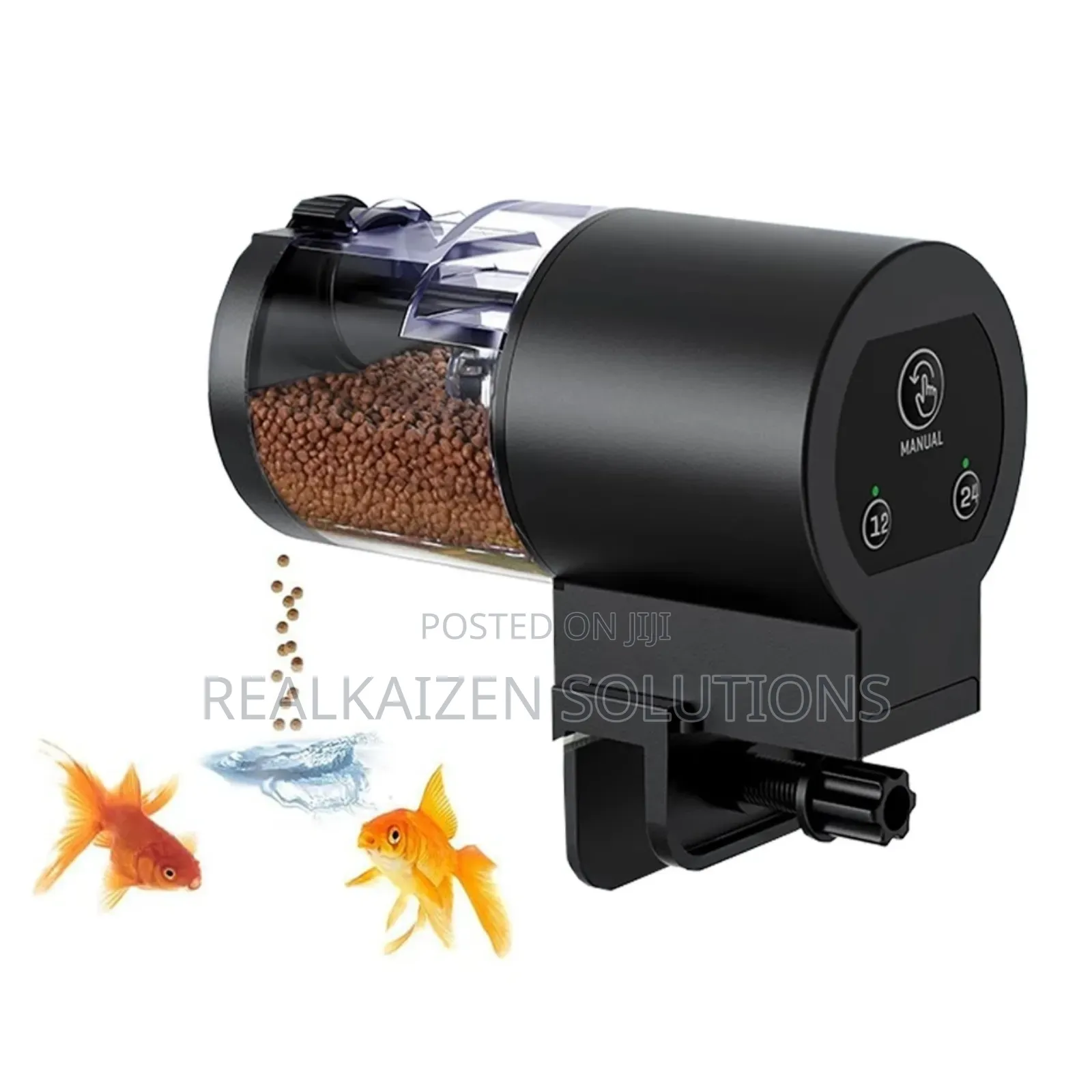 Automatic 100ml Adjustable Aquarium Fish Food Feeder