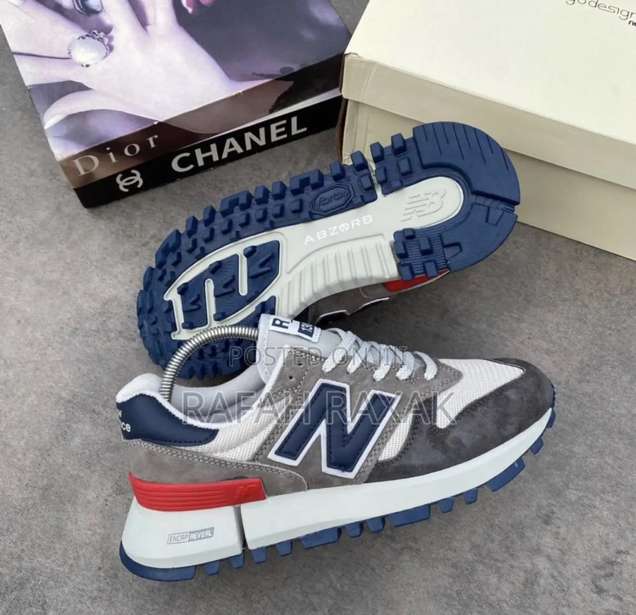 Original Grey New Balance RC 1300 Sneakers