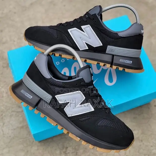 Original Triple Black New Balance RC 1300 Sneakers in Central