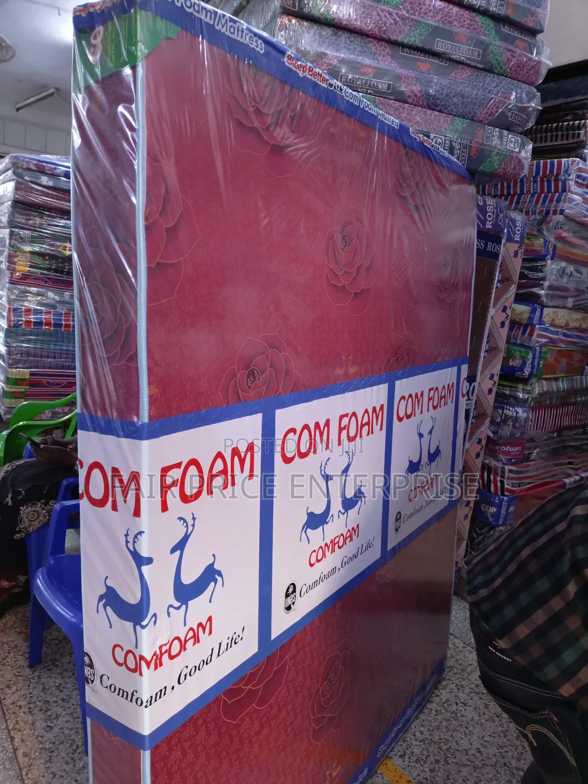 Comfoam Mattresses High Quality 5x6x6 Inches Sealed Cover