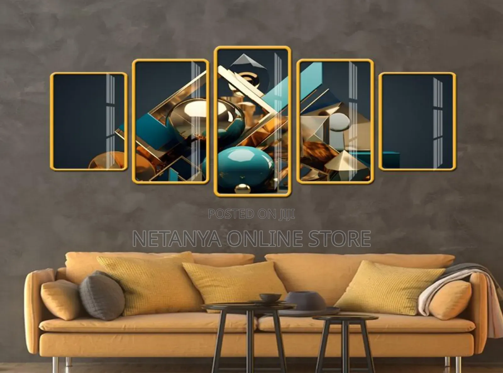 5in1 Living Room Wall Hangings