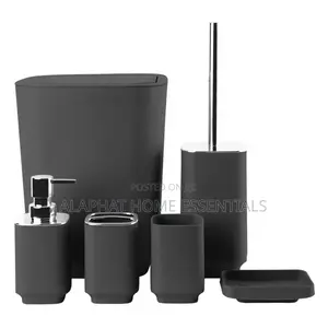 6 Piece Bathroom Accessories