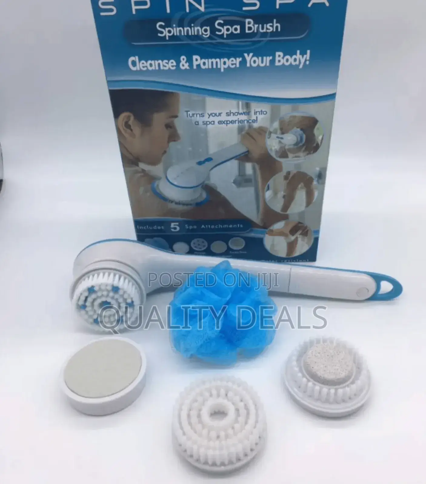 5in1 Handheld Spinning Spa Brush