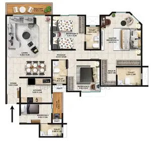 Photo - 4 Bedroom Off Plan House (Open Kitchen Concept)