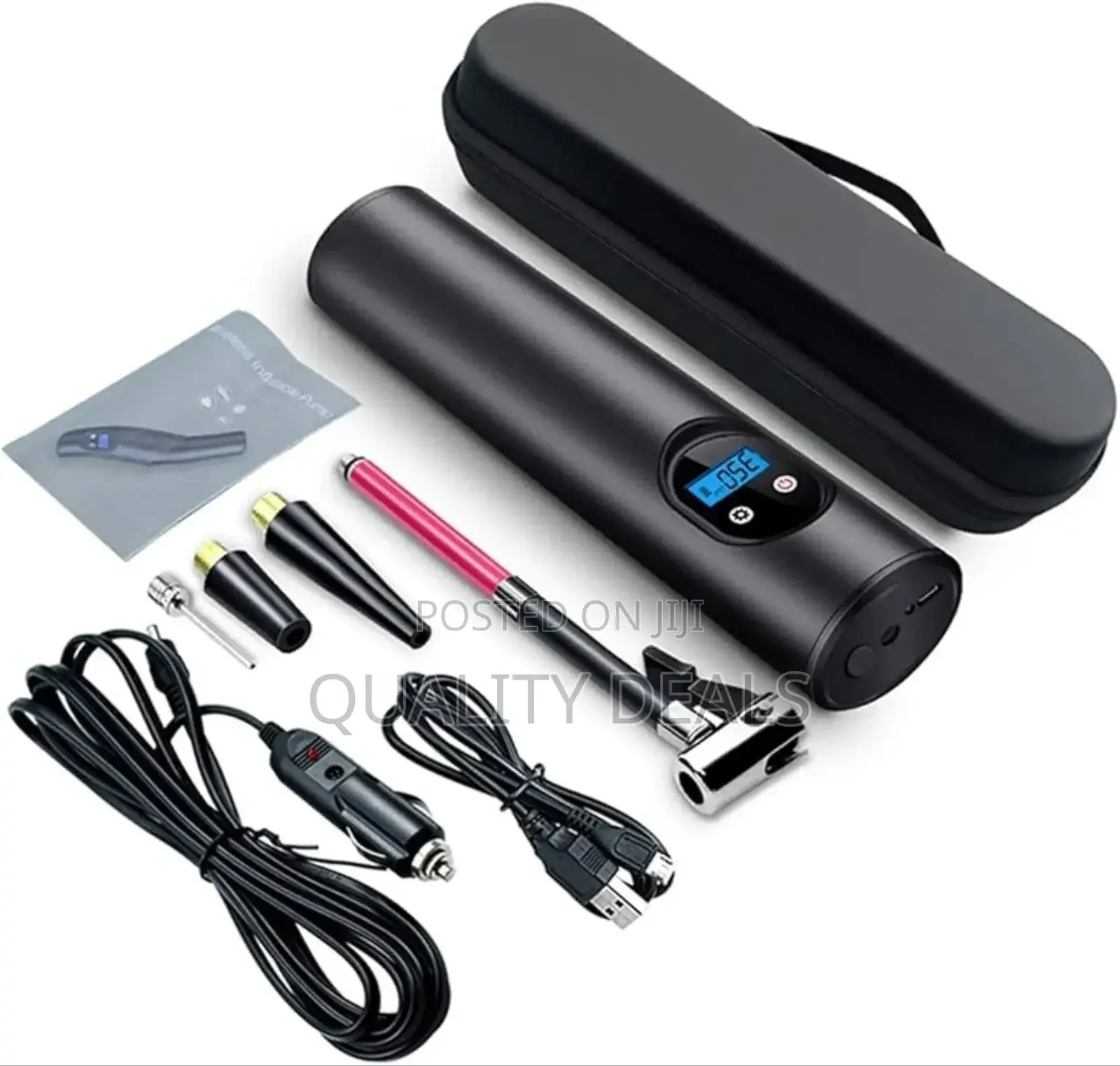 Multipurpose Portable Cordless Car, Bike Inflator Pump