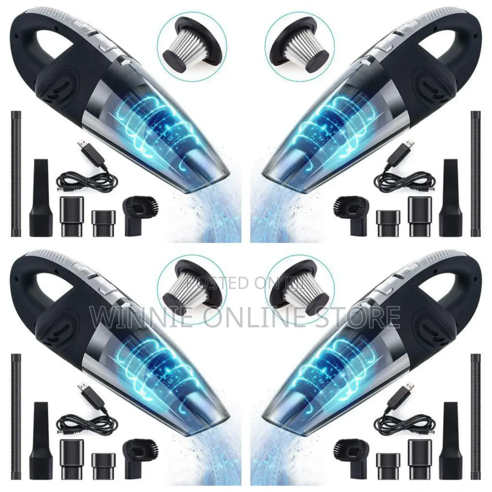 Wet and Dry Car Vacuum Cleaner