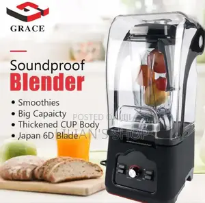 Heavyduty Durable Blade Quiet Sound Proof Blender
