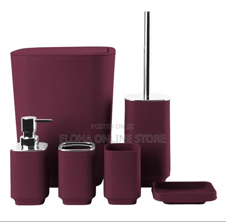 6 Piece Bathroom Accessories