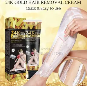 Gold Collagen Hair Removal Cream
