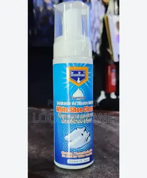 Water -Free White Shoe Cleaner Foam