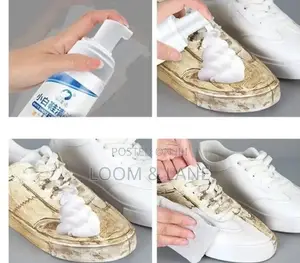 Water -Free White Shoe Cleaner Foam