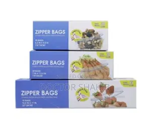 Double New Zipper Sealed Fresh Keeping Bag