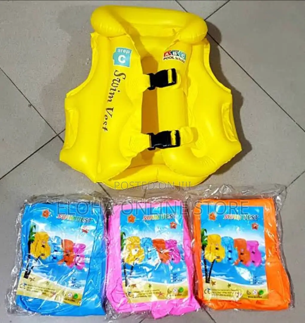 Kids Inflatable Swimming Life Jacket