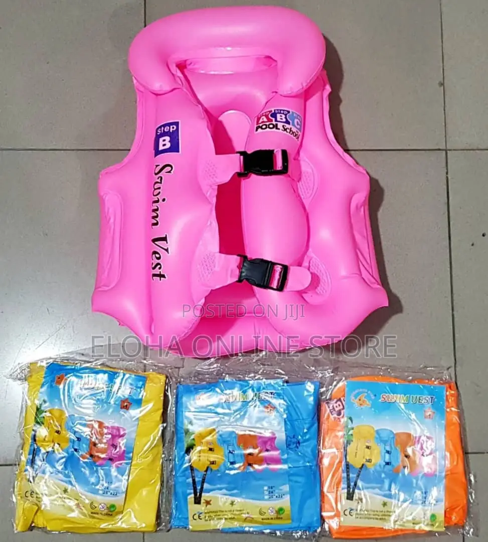 Kids Inflatable Swimming Life Jacket