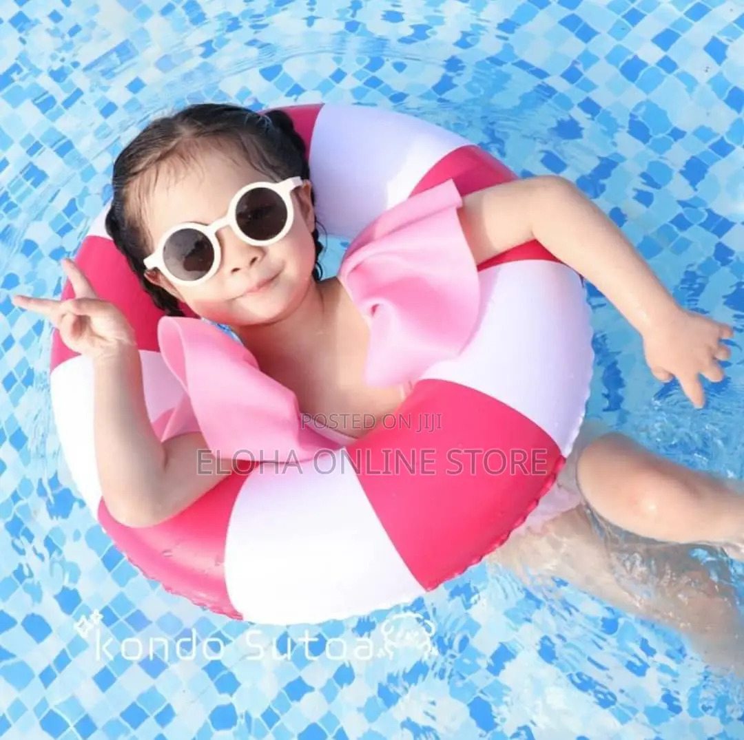 Durable PVC Rubber Swim Rings for Kids