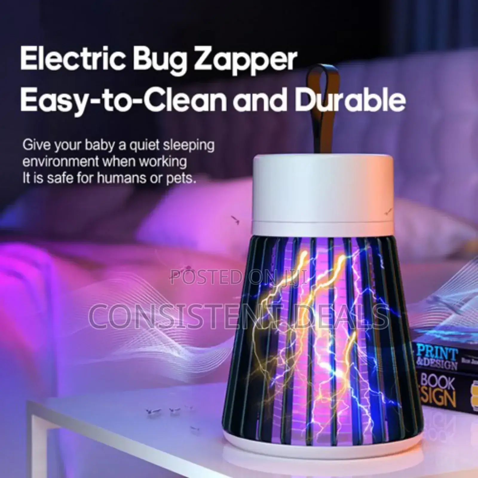 Electric Shock Mosquito Killer Lamp