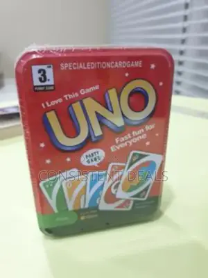 Iron Boxed Uno Card Game
