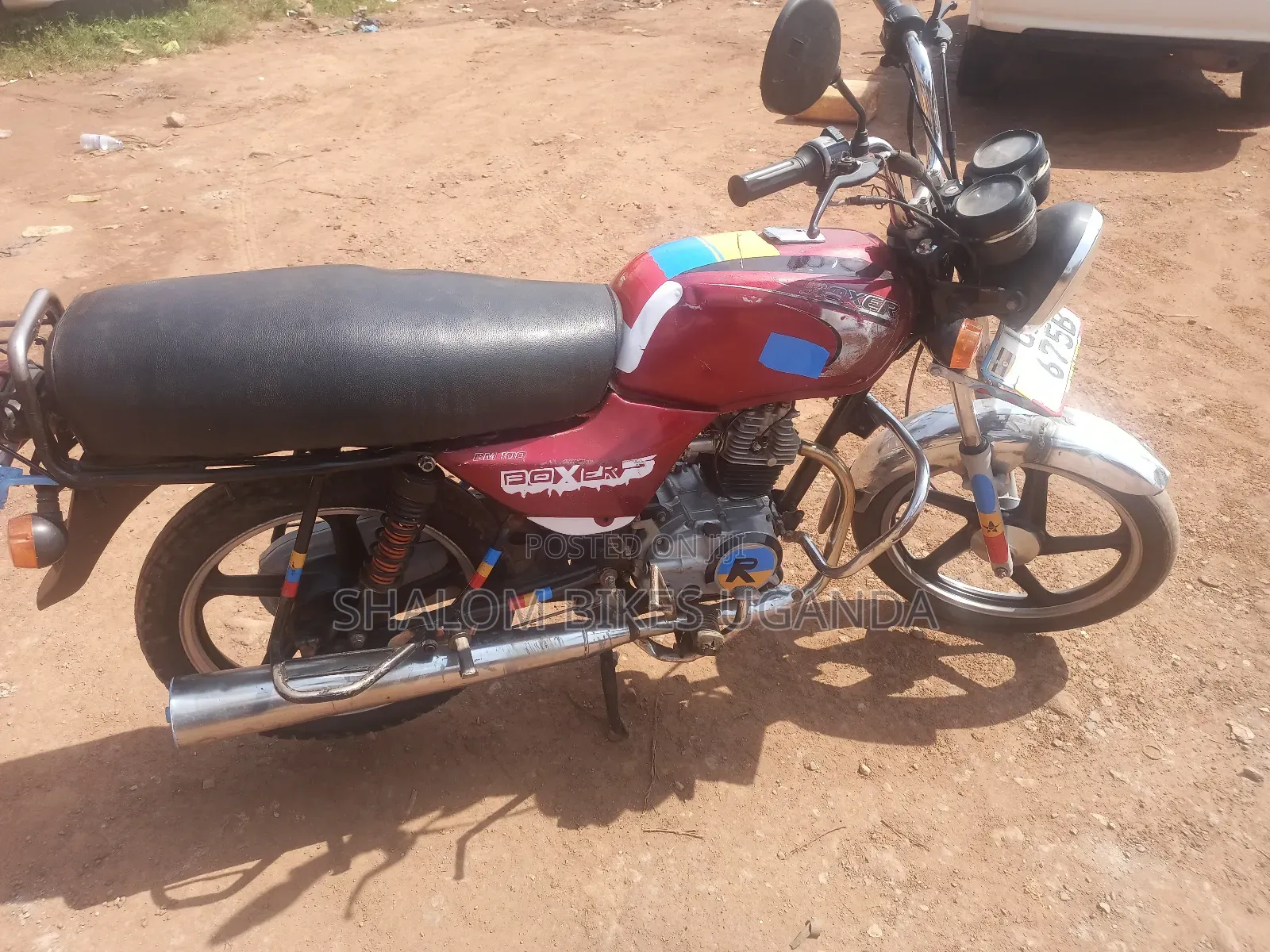 Bajaj Boxer 100 2019 Red