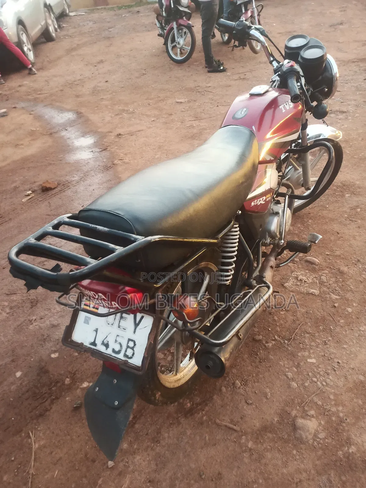 TVS HLX 125 2019 Red