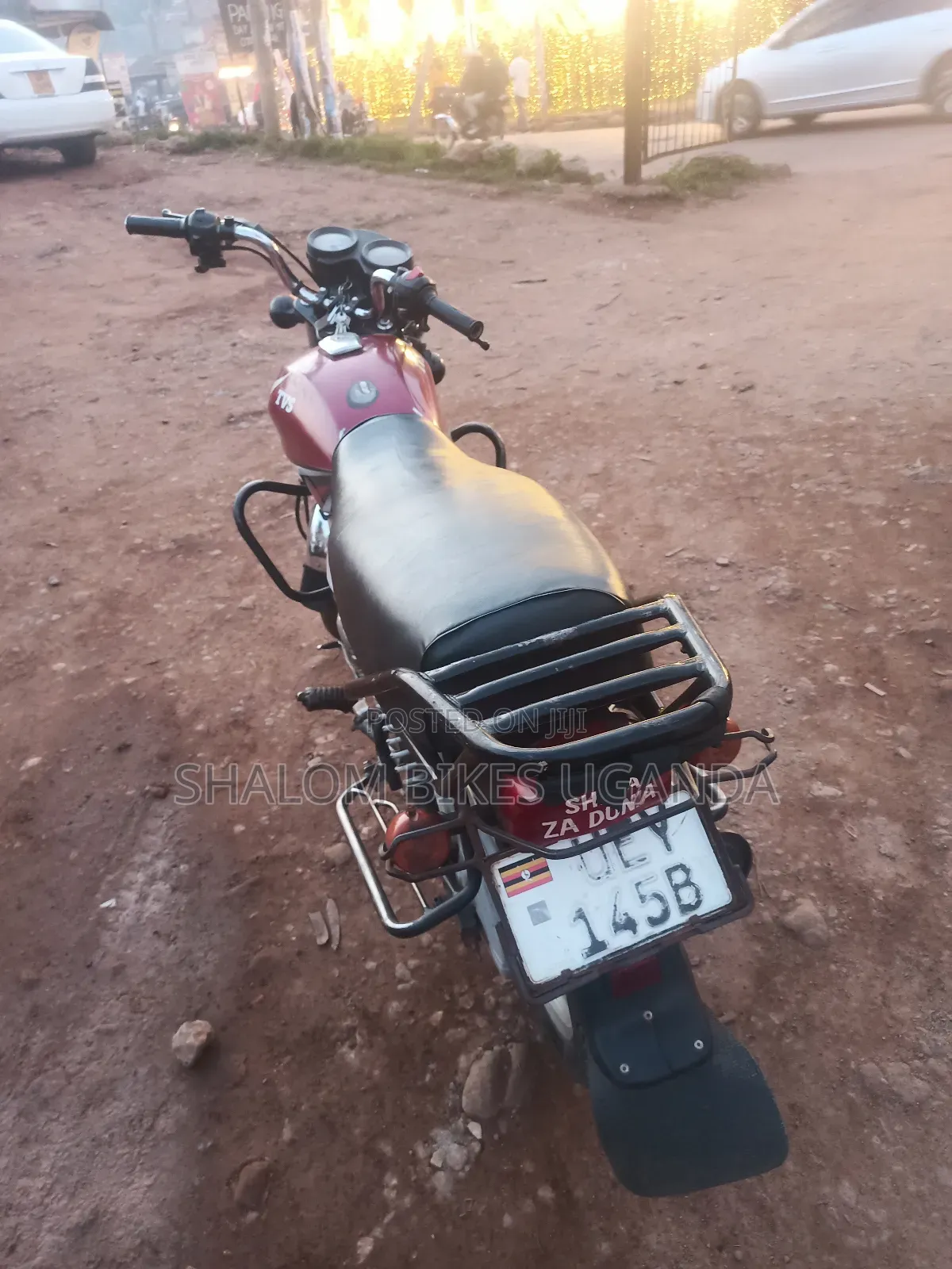 TVS HLX 125 2019 Red