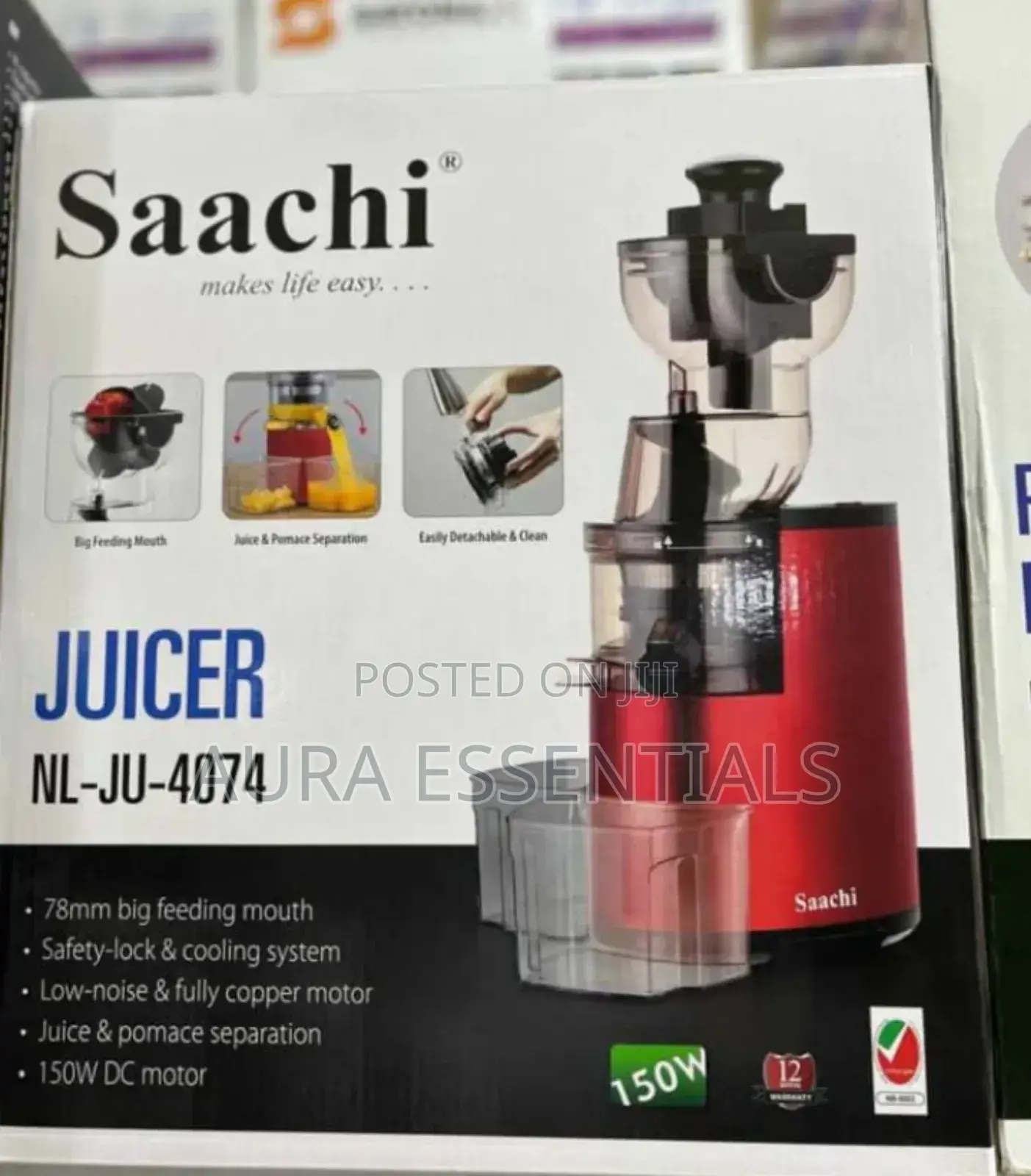Saachi Slow Juicer