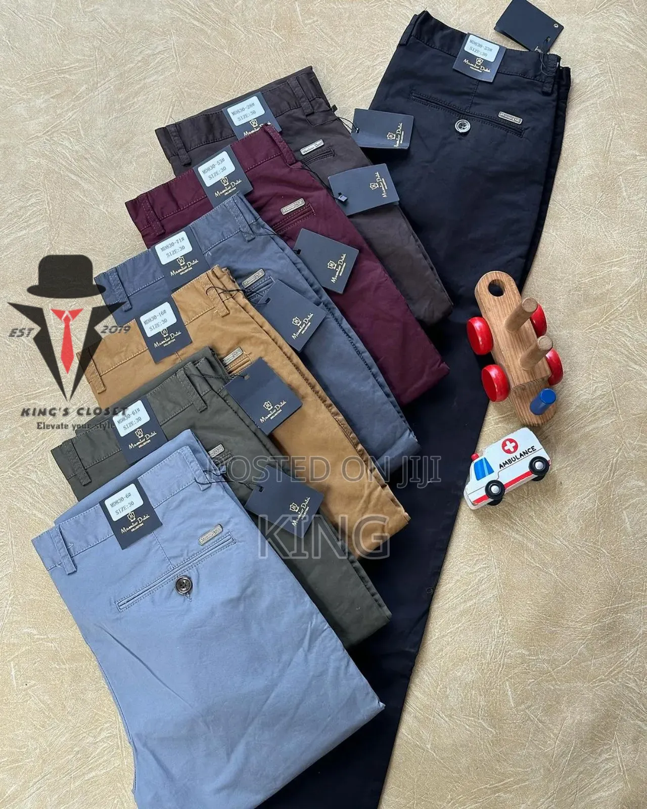Honor Suited Kaki Pants