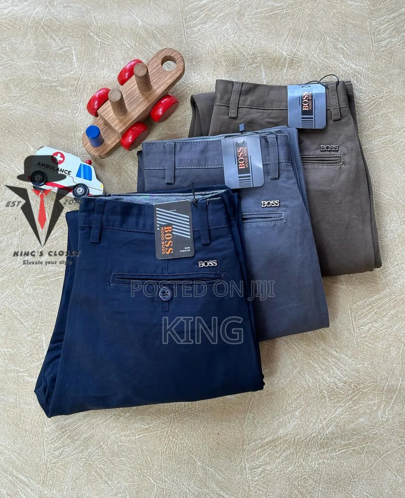 Grand Suited Kaki Pants