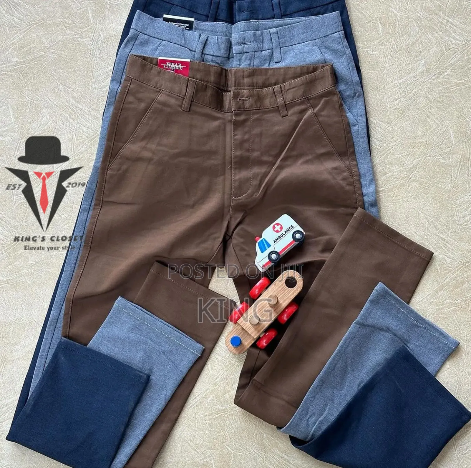 Ari Suited Kaki Pants