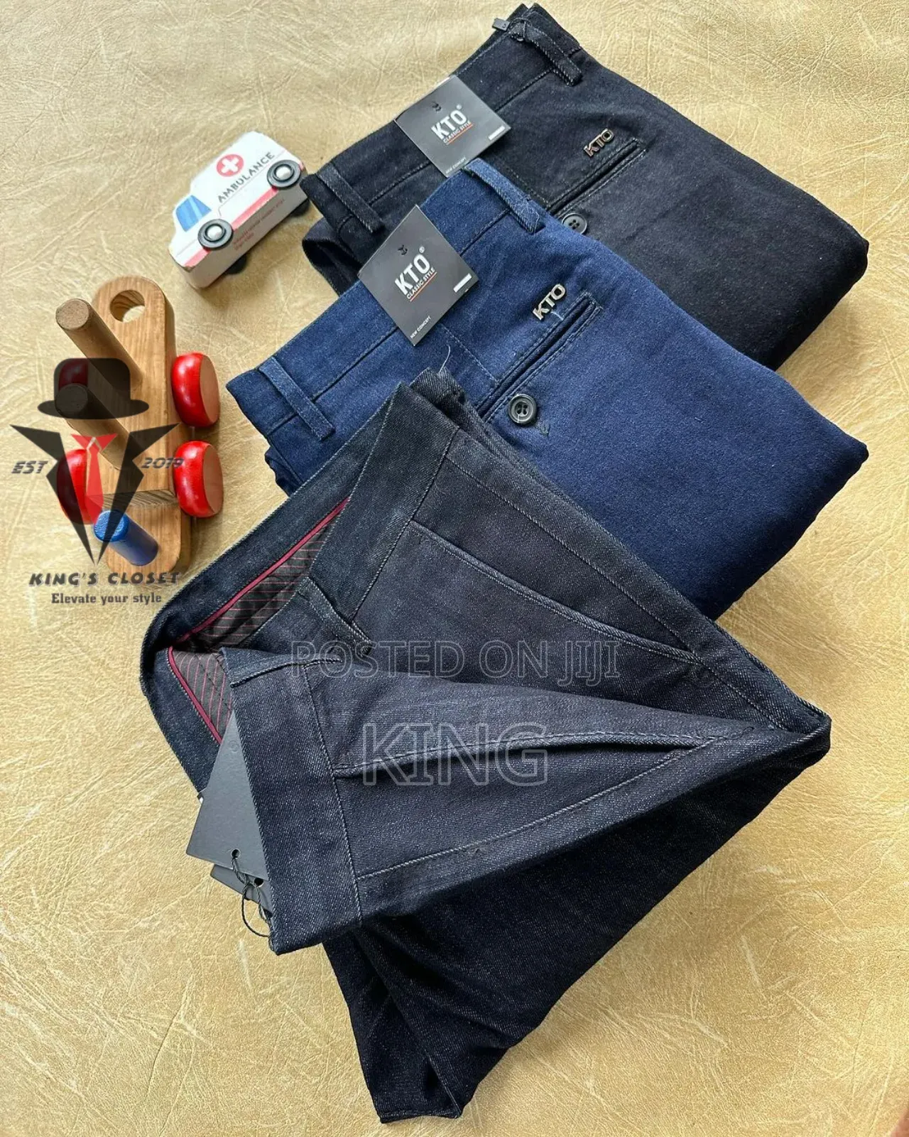 Arist Suited Kaki Pants