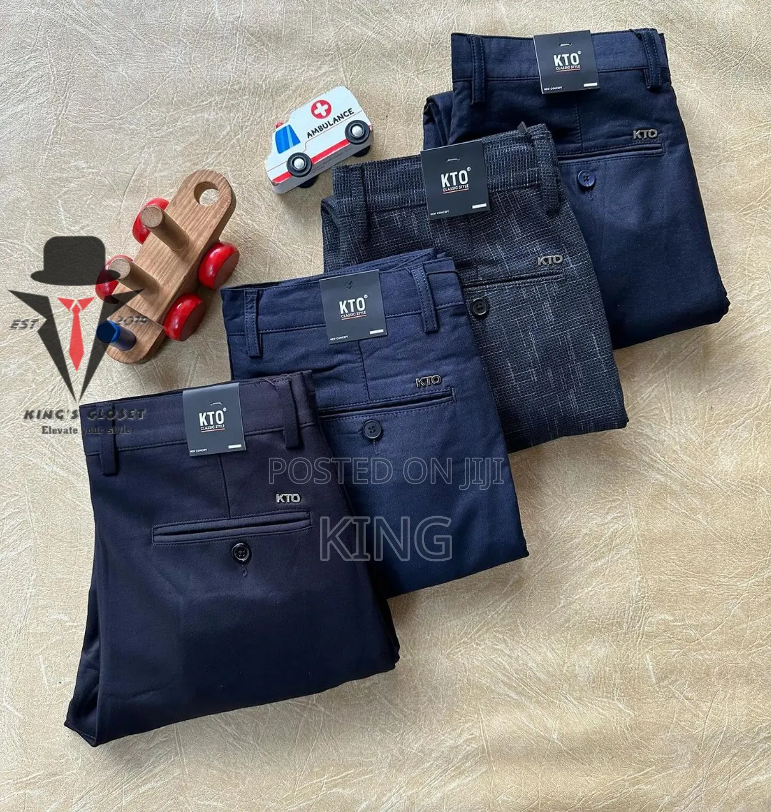 Risto Suited Kaki Pants